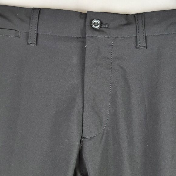 J Lindeberg Ellott Golf Pants Mens 31x34 Regular Fit Black Micro Stretch Perform - Picture 4 of 11